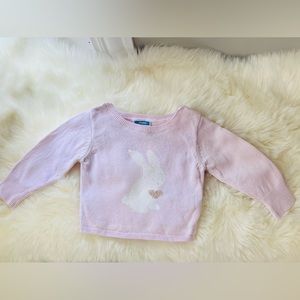 jacadi sweater with hat for baby girl ( 12mon)